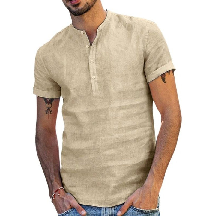 Cotton Linen Shirt - SharpDuds.com