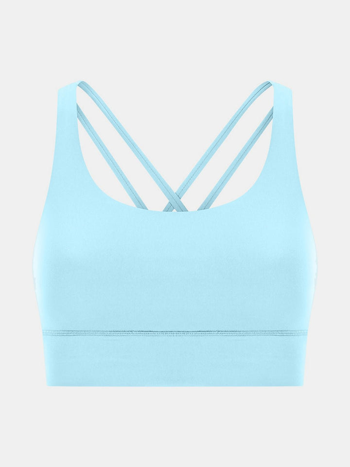 Crisscross Scoop Neck Active Tank - SharpDuds