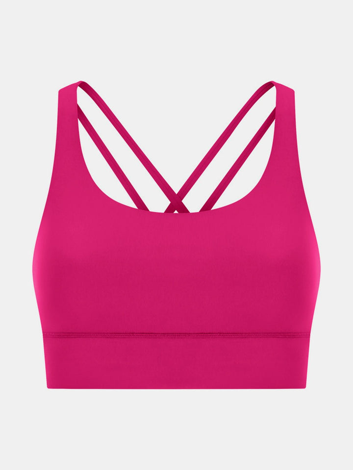 Crisscross Scoop Neck Active Tank - SharpDuds