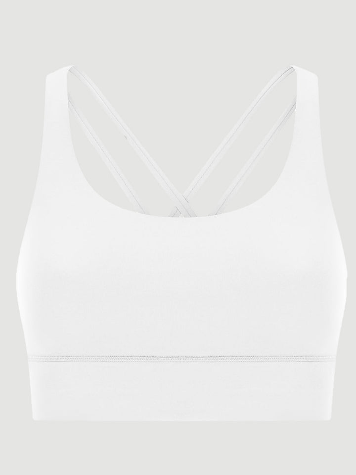 Crisscross Scoop Neck Active Tank - SharpDuds