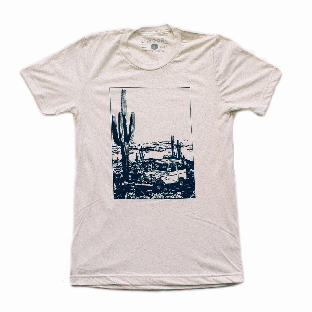 Desert Cruiser Tee-Oatmeal - www.SharpDuds.com