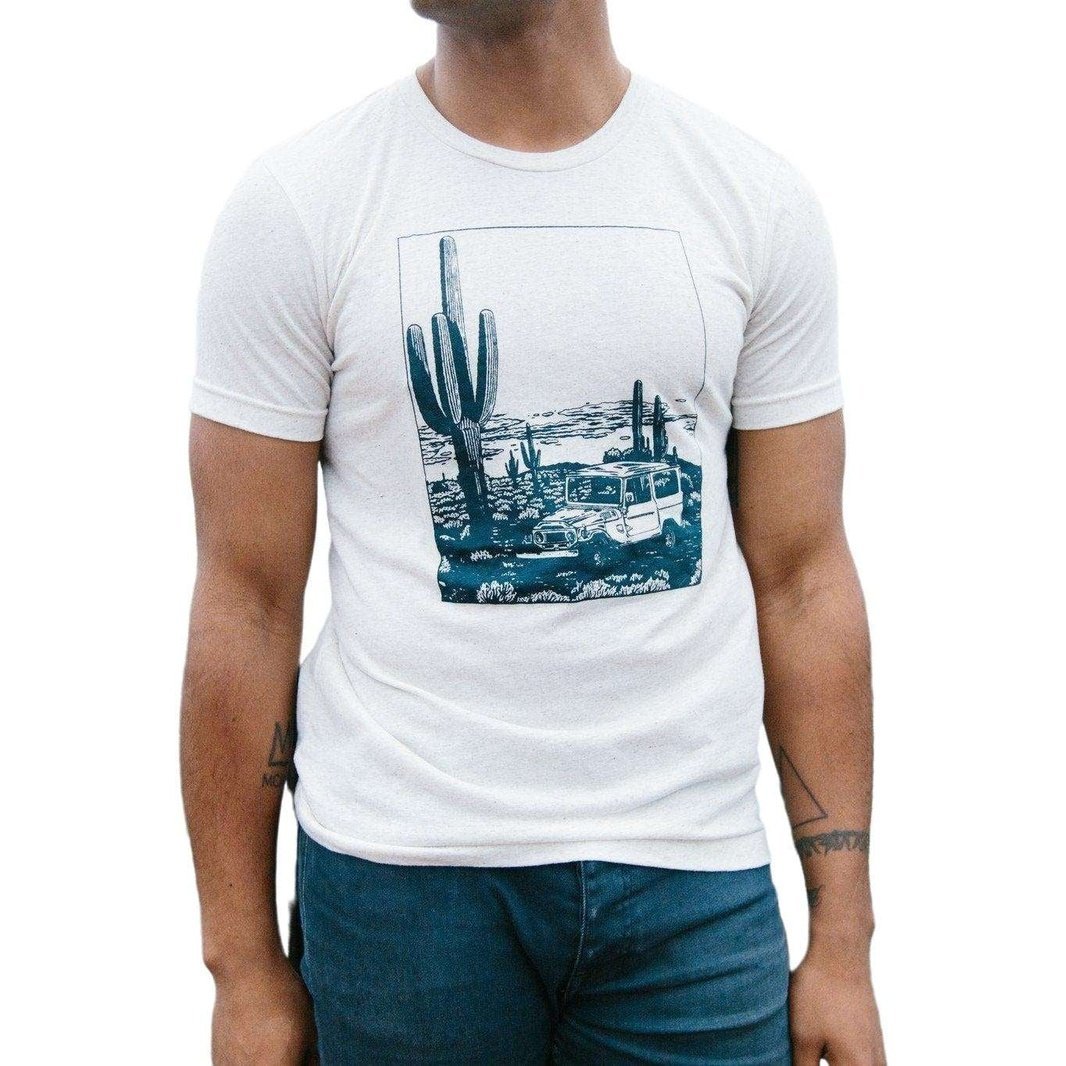 Desert Cruiser Tee-Oatmeal - www.SharpDuds.com