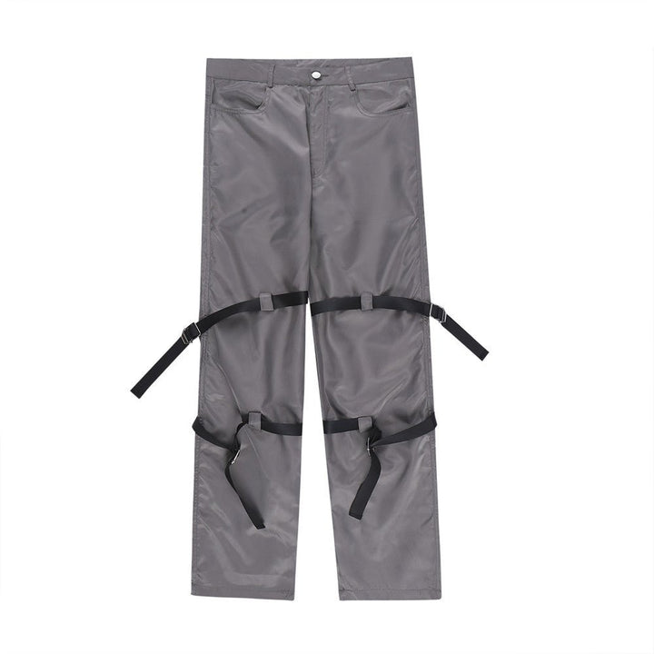 Design Sense Loose Straight-leg Pants - SharpDuds.com