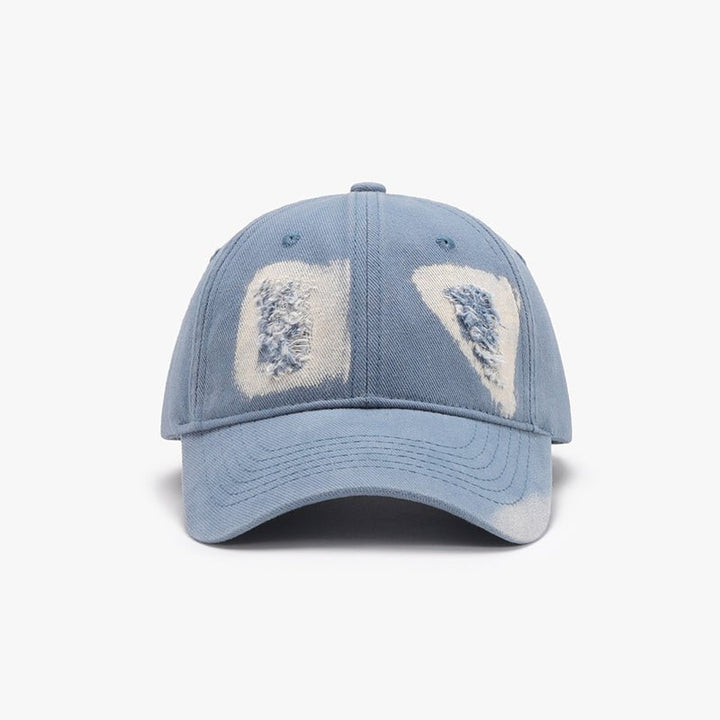 Distressed Cotton Baseball Cap - SharpDuds