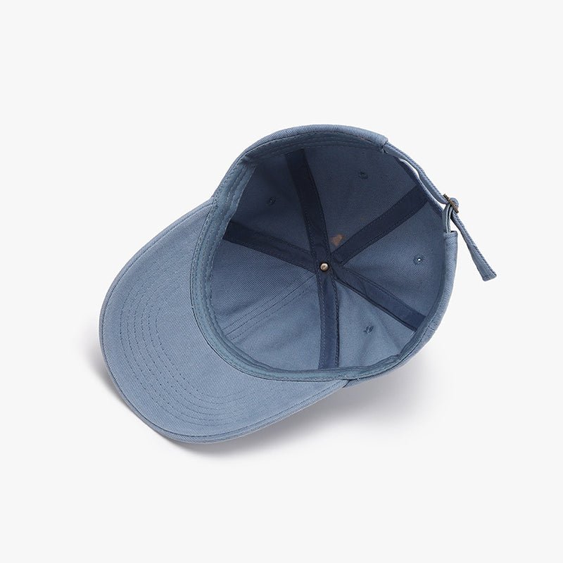 Distressed Cotton Baseball Cap - SharpDuds