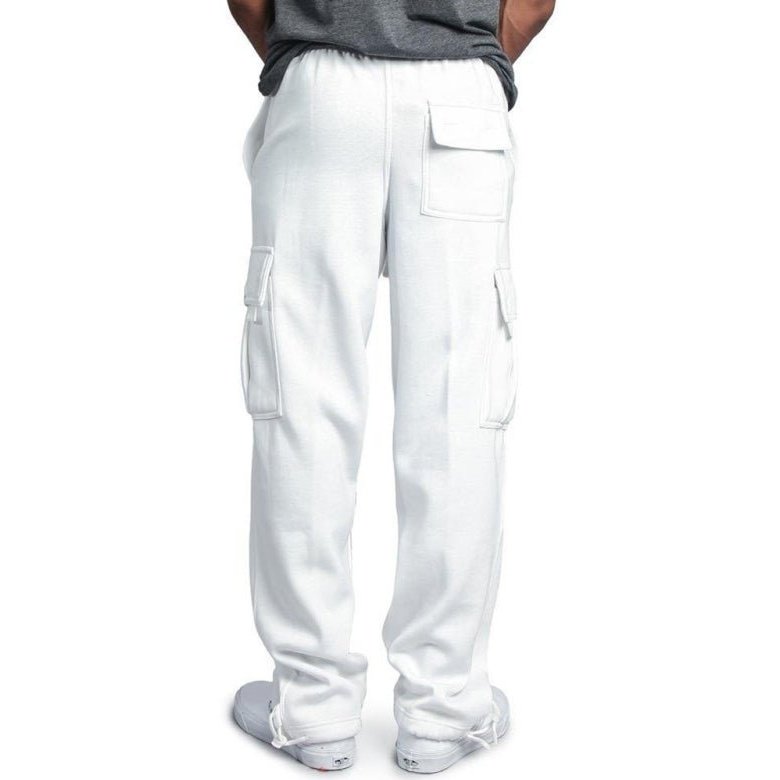 Drawstring Waist Cargo Pants - SharpDuds.com