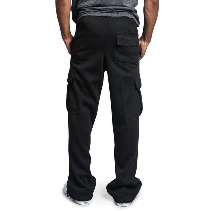 Drawstring Waist Cargo Pants - SharpDuds.com