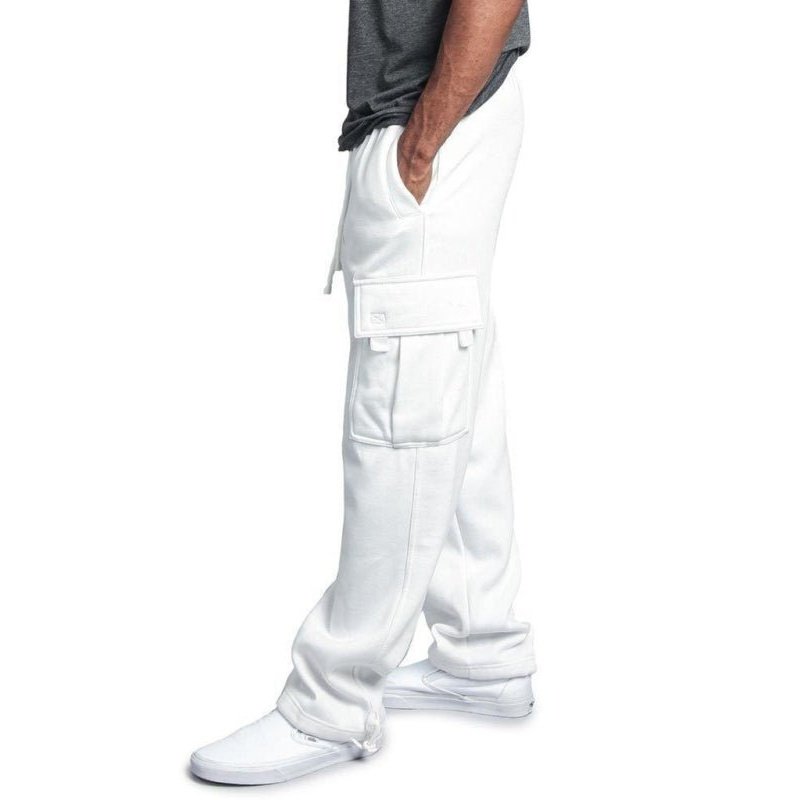 Drawstring Waist Cargo Pants - SharpDuds.com