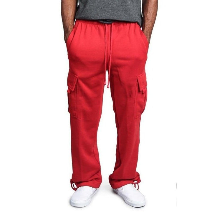 Drawstring Waist Cargo Pants - SharpDuds.com