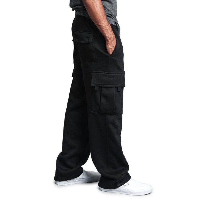 Drawstring Waist Cargo Pants - SharpDuds.com