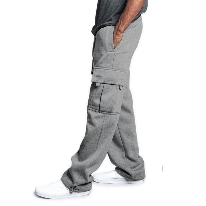 Drawstring Waist Cargo Pants - SharpDuds.com