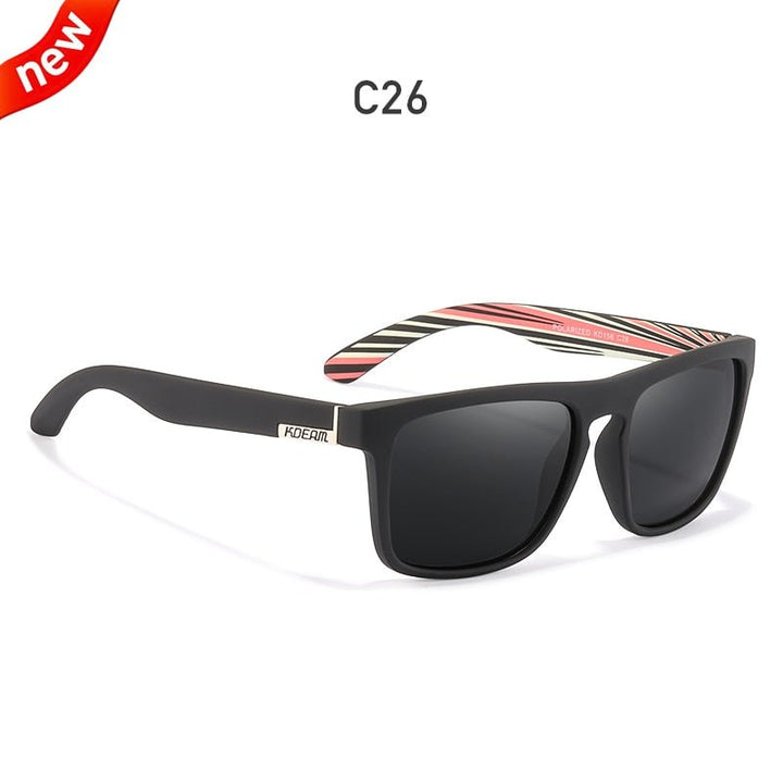 Fashion Guy's KDEAM Polarized Classic Design Sunglasses - SharpDuds.com