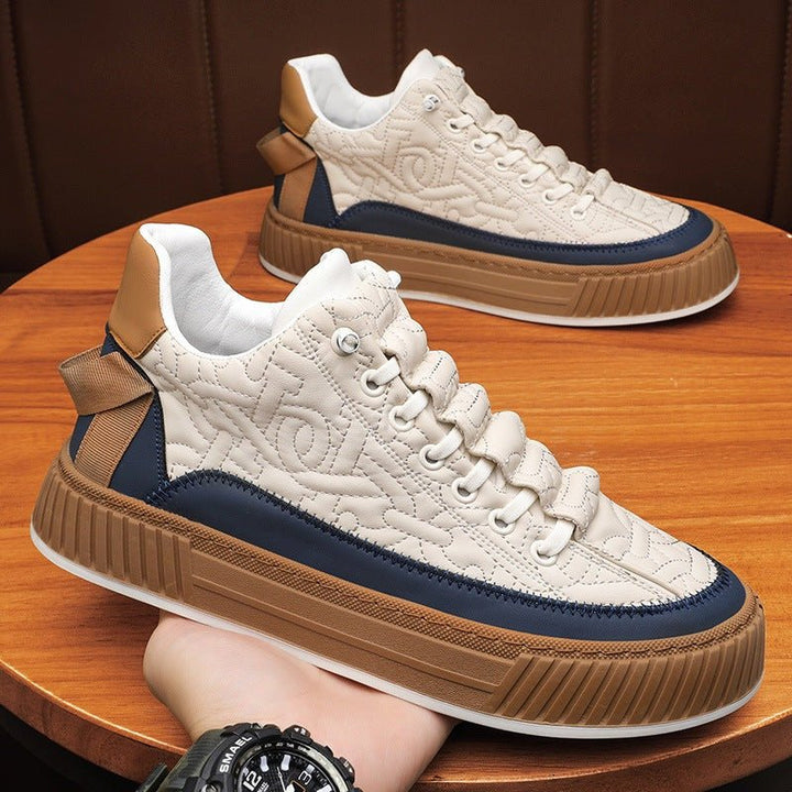 Fashionable And Versatile Heightening Casual Board Shoes - SharpDuds.com