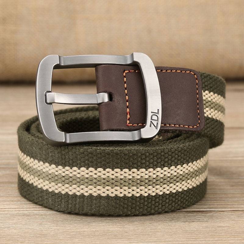 Fashionable Metal Buckle Pins Military Tactical Belts - SharpDuds.com