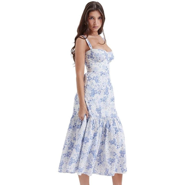 Floral Sling Dress - SharpDuds.com