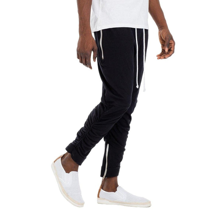 GATHERED BOMBER PANTS - SharpDuds.com