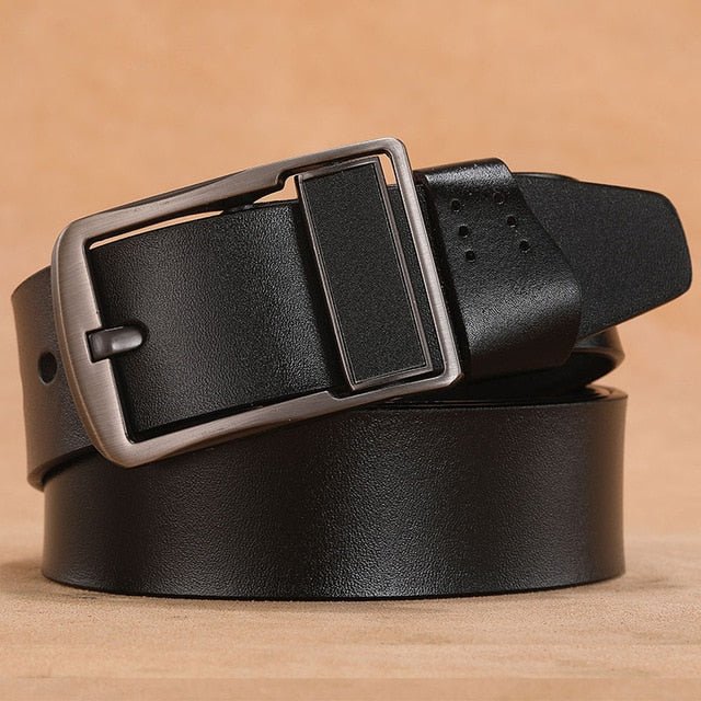 Genuine Split Leather Belt - SharpDuds.com