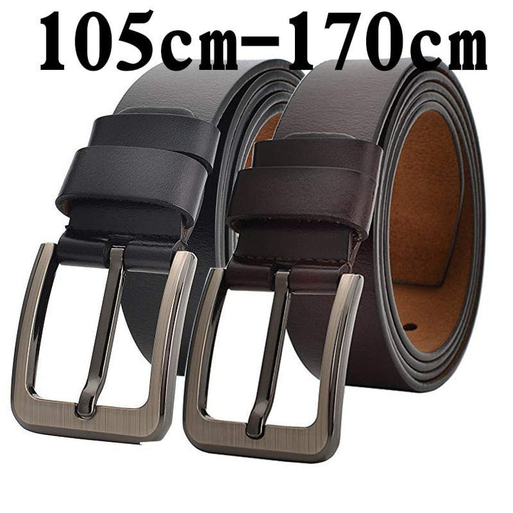 Genuine Split Leather Belt - SharpDuds.com