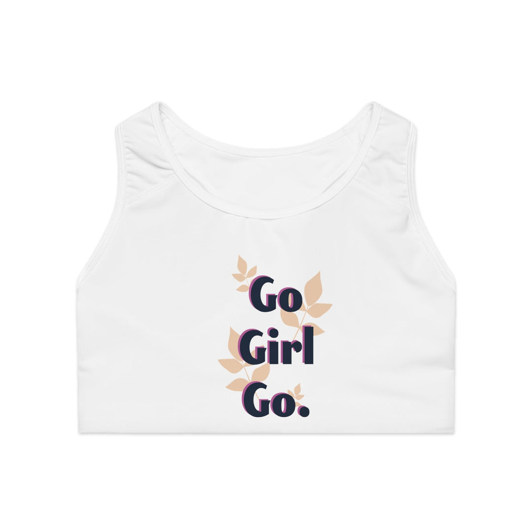 Go Girl Go Sports Bra - www.SharpDuds.com