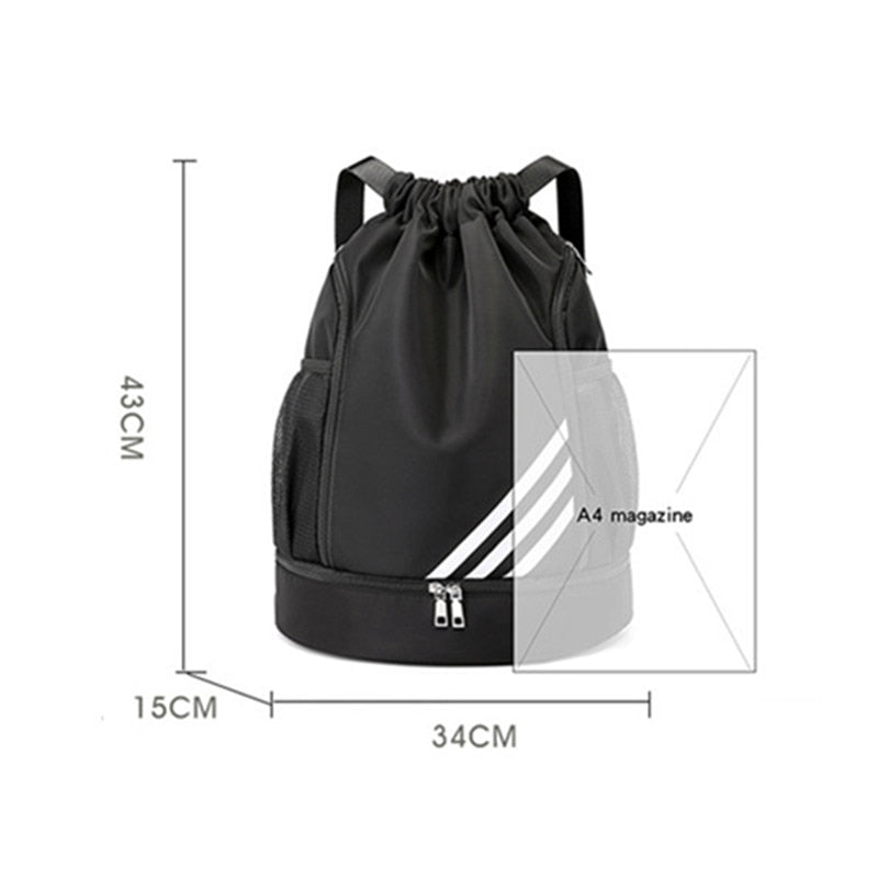 Gym Sports Travel Backpack - SharpDuds.com