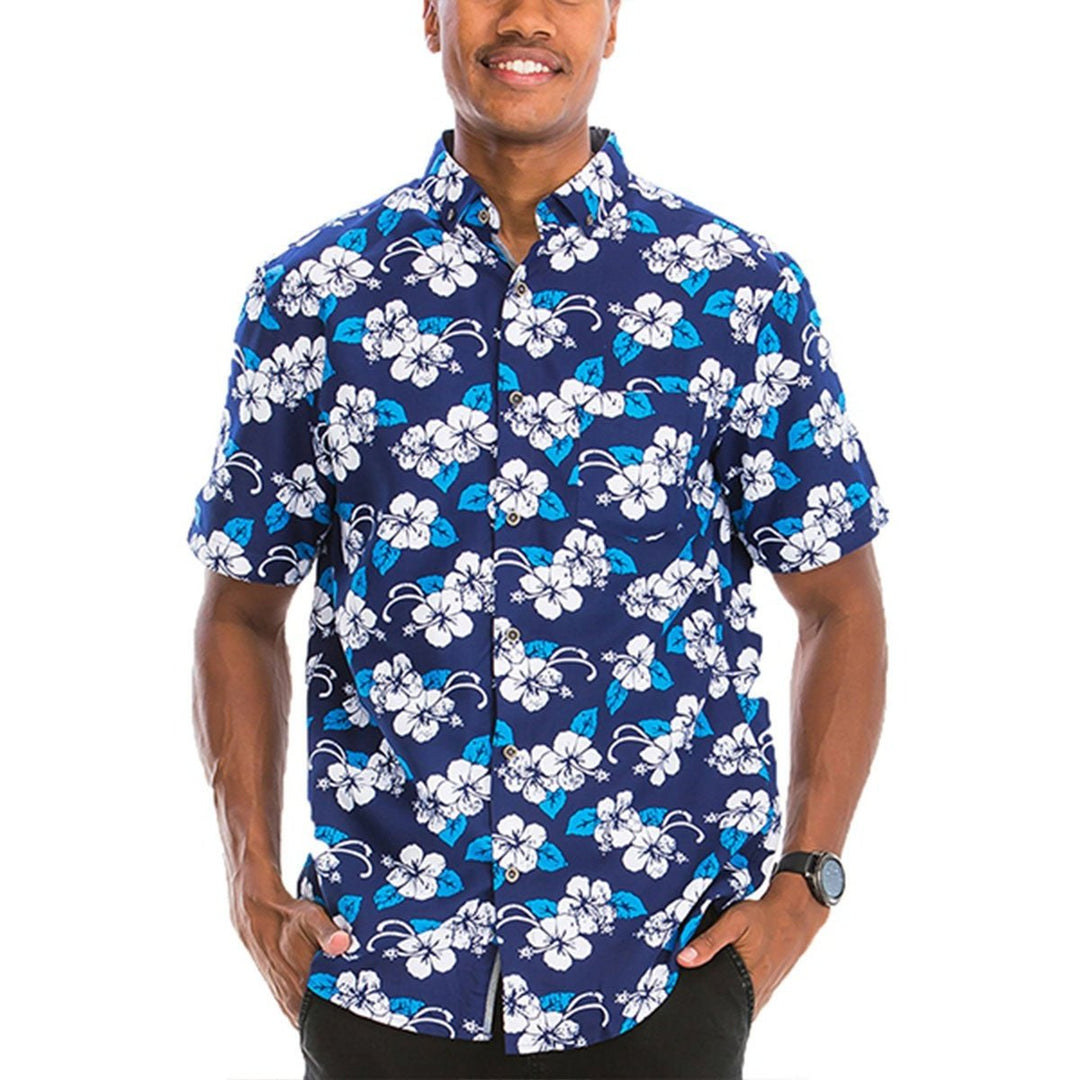 HAWAIIAN BUTTON DOWN SHIRT - SharpDuds.com