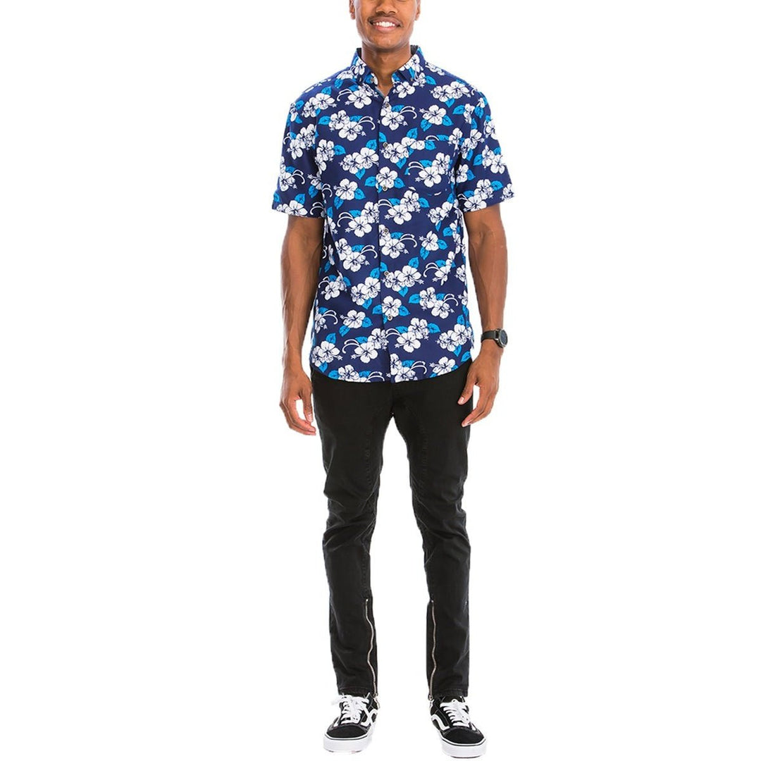 HAWAIIAN BUTTON DOWN SHIRT - SharpDuds.com