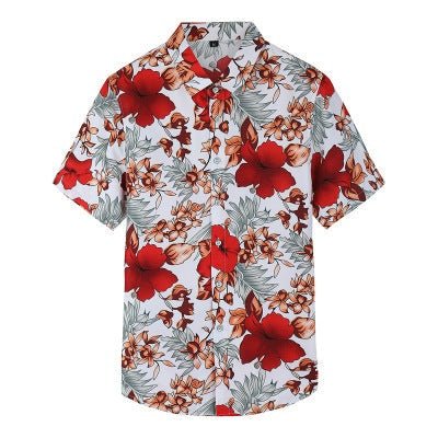 Hawaiian Printed Shirt - SharpDuds.com