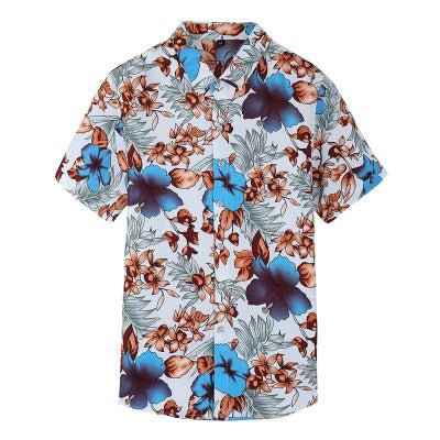 Hawaiian Printed Shirt - SharpDuds.com