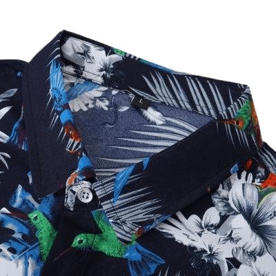 Hawaiian Printed Shirt - SharpDuds.com