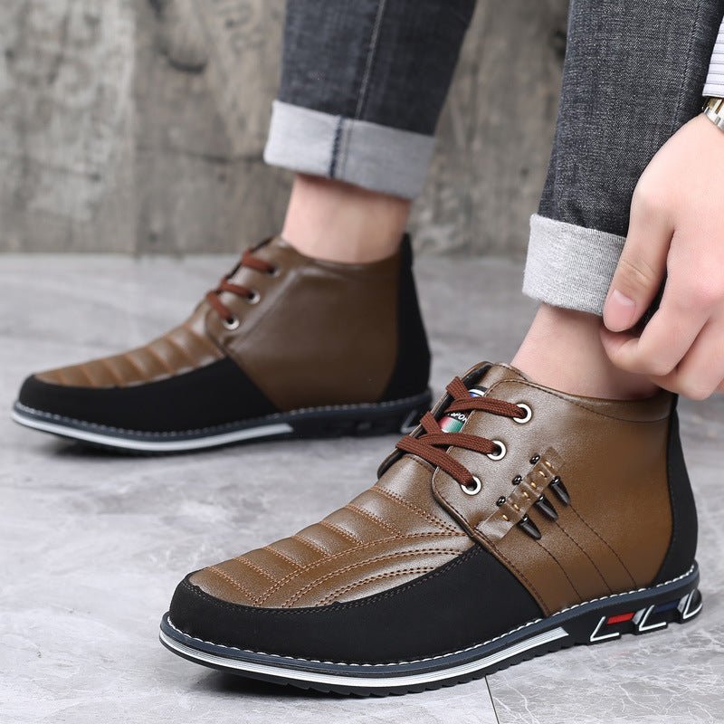 High-top Casual Fashion Shoes - www.SharpDuds.com