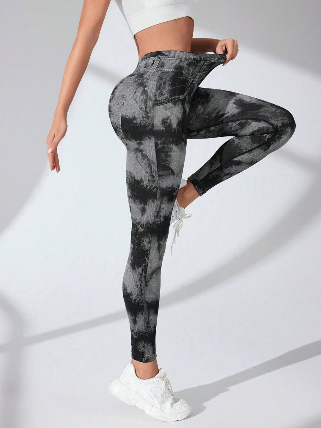 High Waist Active Leggings - SharpDuds