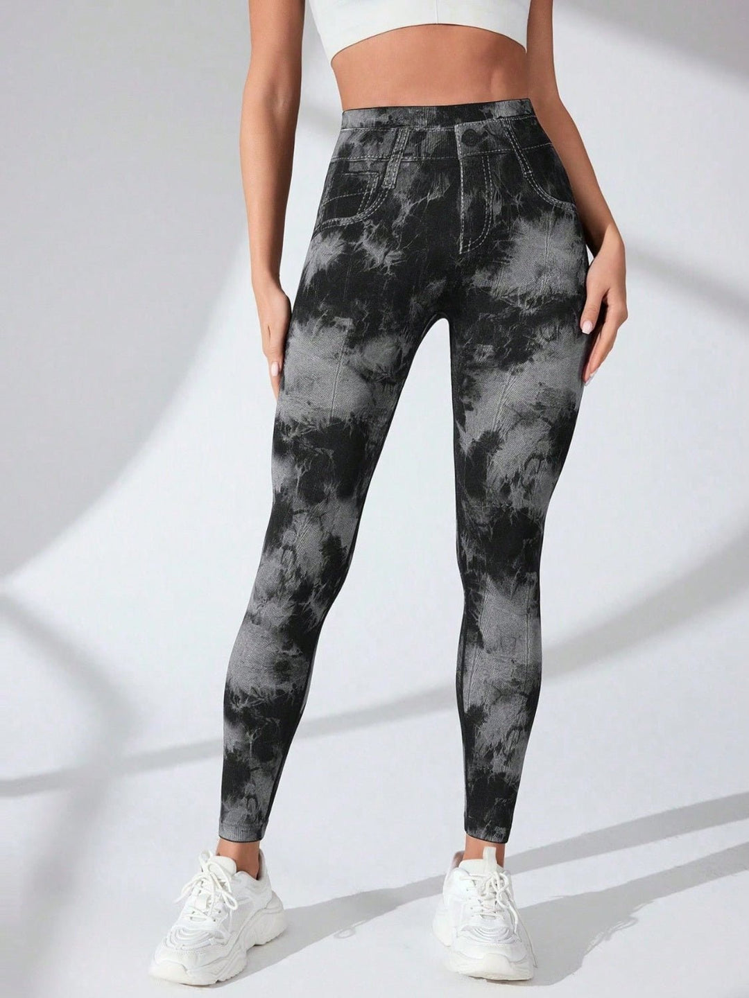 High Waist Active Leggings - SharpDuds