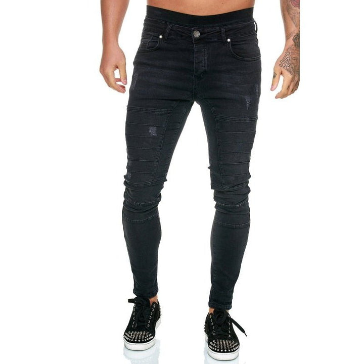 High Waist Slim Jeans - SharpDuds.com