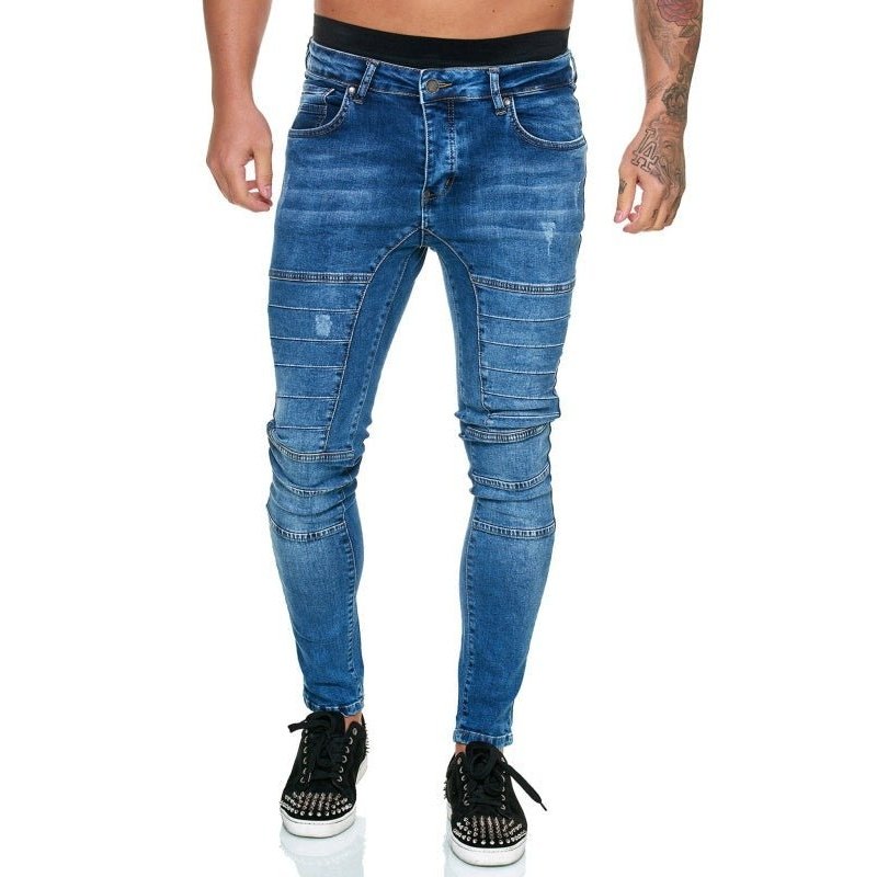 High Waist Slim Jeans - SharpDuds.com