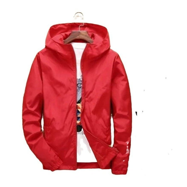 Hooded Casual Windbreaker And Summer Sunscreen Coat - www.SharpDuds.com