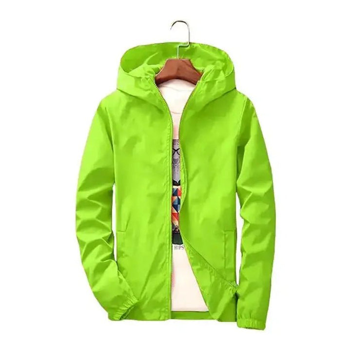 Hooded Casual Windbreaker And Summer Sunscreen Coat - www.SharpDuds.com