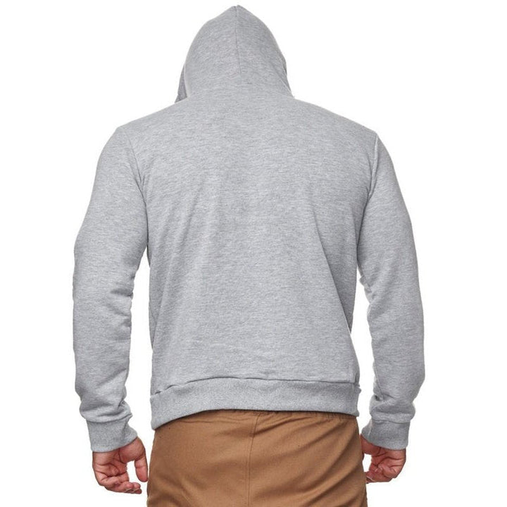 Hooded Long Sleeve Sweatshirt With Mask - www.SharpDuds.com