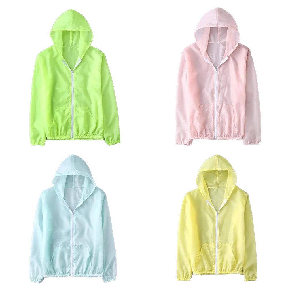 Ice Silk Sunscreen Ultra-thin Breathable Quick-drying Hooded Jacket - SharpDuds.com