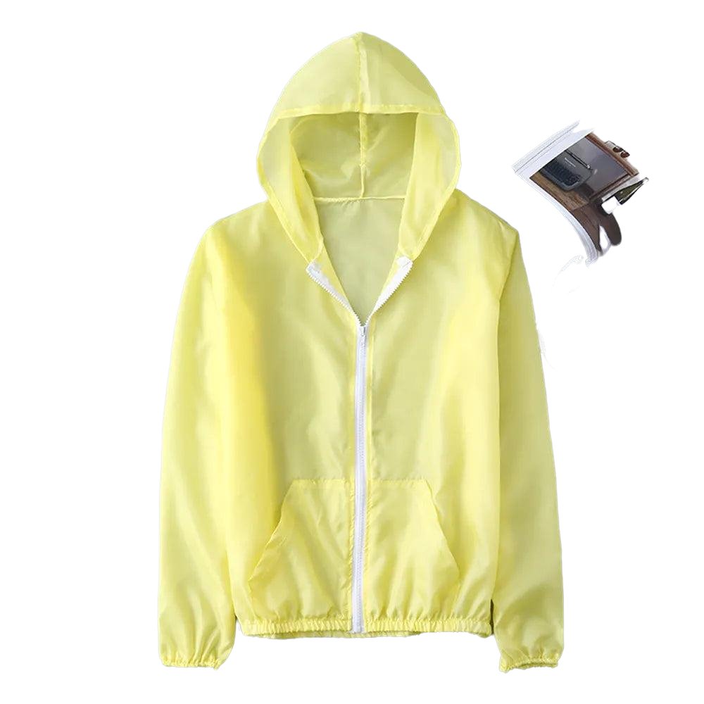 Ice Silk Sunscreen Ultra-thin Breathable Quick-drying Hooded Jacket - SharpDuds.com