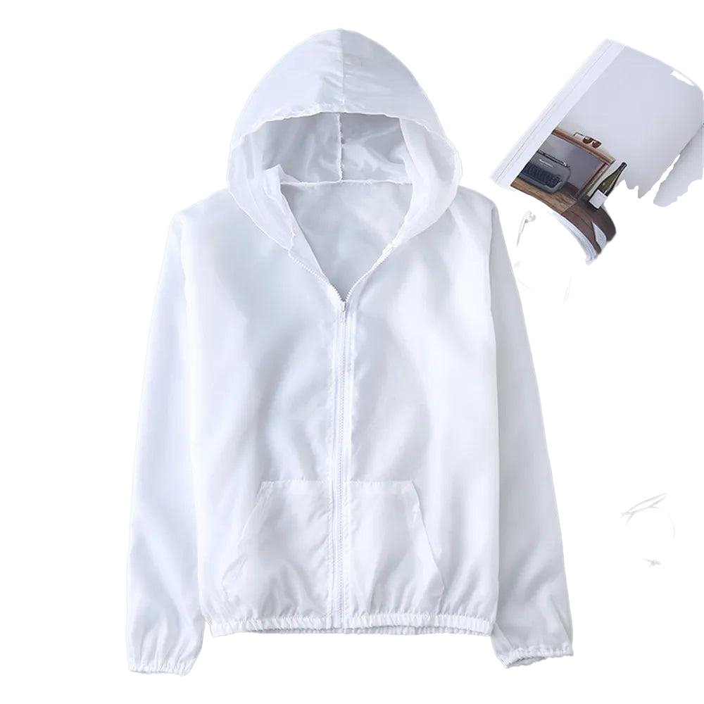 Ice Silk Sunscreen Ultra-thin Breathable Quick-drying Hooded Jacket - SharpDuds.com