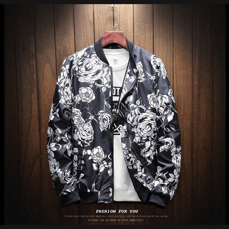 Japan Style Bomber Casual Jacket - www.SharpDuds.com