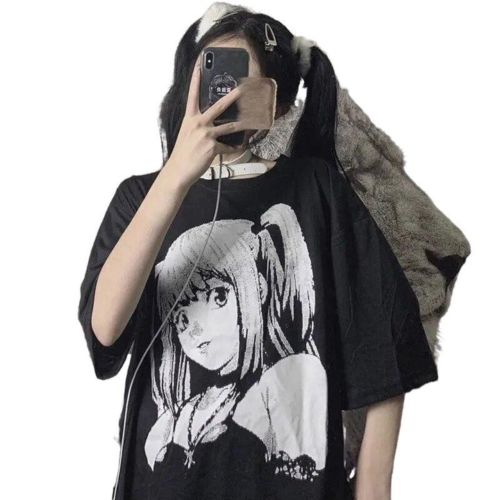 Japanese Anime Loose Sweater - www.SharpDuds.com