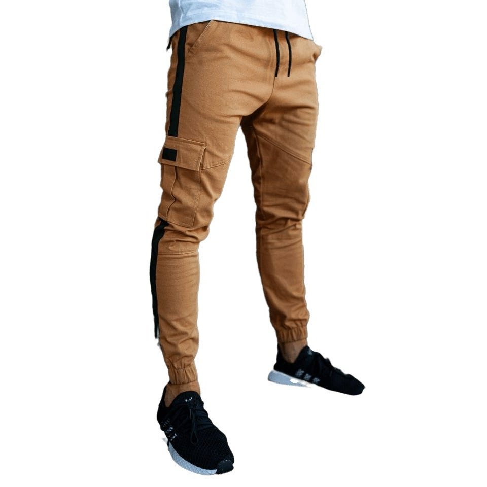 Leather Bound Casual Pants - www.SharpDuds.com