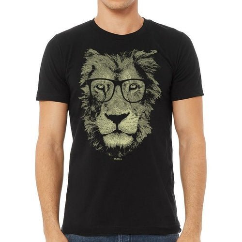 Lion Wearing Glasses Tee - www.SharpDuds.com