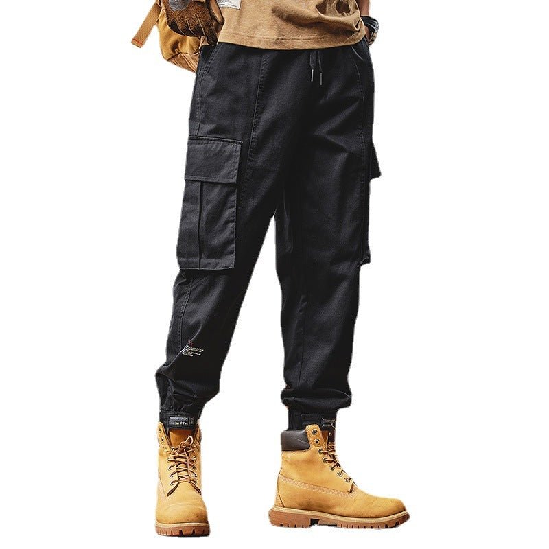 Loose Straight Heavy Cargo Pants - SharpDuds.com