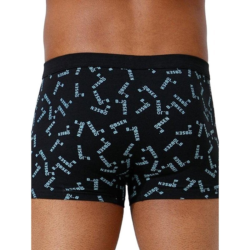 Men's Mid Waist Cotton Breathable Print Boxer Briefs - www.SharpDuds.com