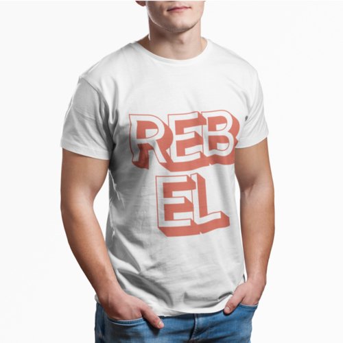 Men's Rebel Logo T-Shirt - SharpDuds.com