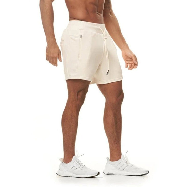 Men's Solid Color Sweat-wicking Running Shorts - www.SharpDuds.com