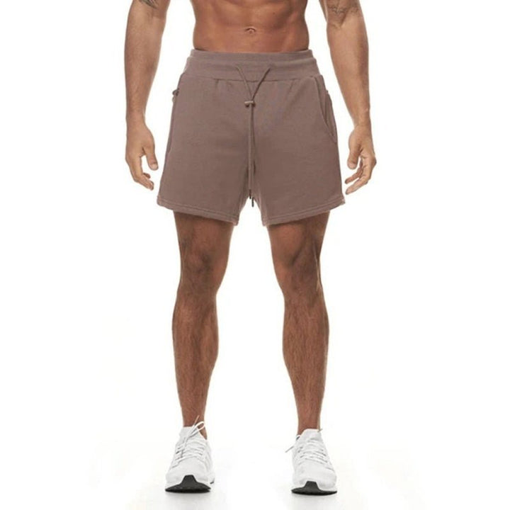 Men's Solid Color Sweat-wicking Running Shorts - www.SharpDuds.com