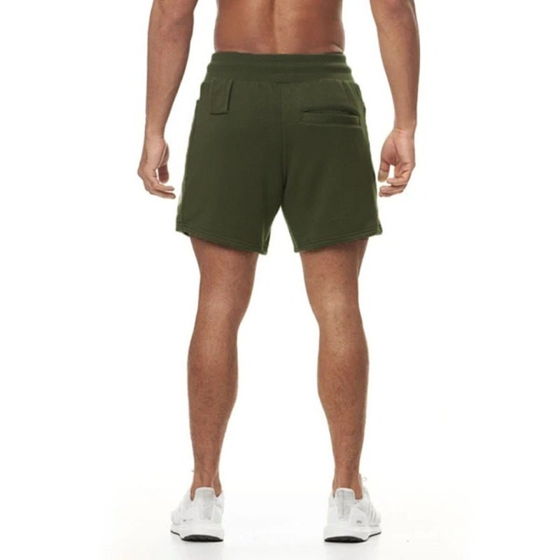 Men's Solid Color Sweat-wicking Running Shorts - www.SharpDuds.com